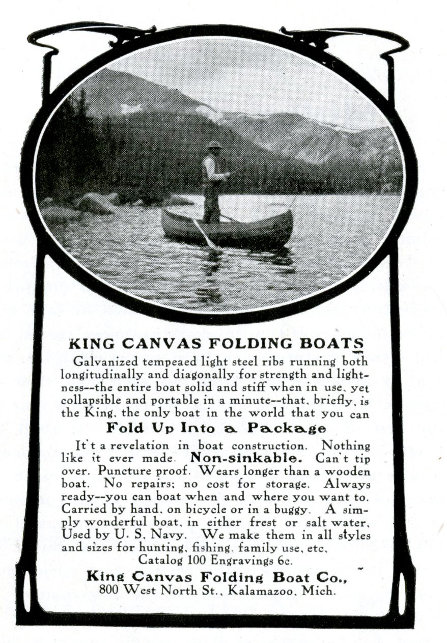 Kalamazoo Valley Museum - Just Add Water: Kalamazoo Folding Boat Company